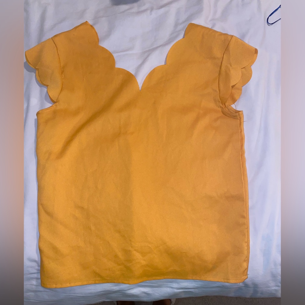Mustard Yellow Work Shirt